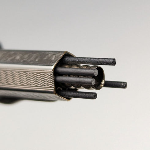 英国ヴィンテージ ヤード・オ・レッド ロールドシルバー ヘキサゴン 推進式ペンシル 紙箱入